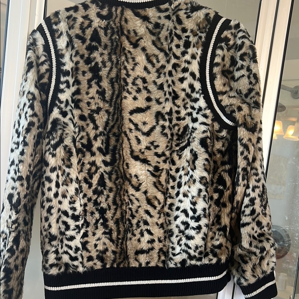 SAYLOR Leopard Print Women's Jacket - Picture 4 of 5